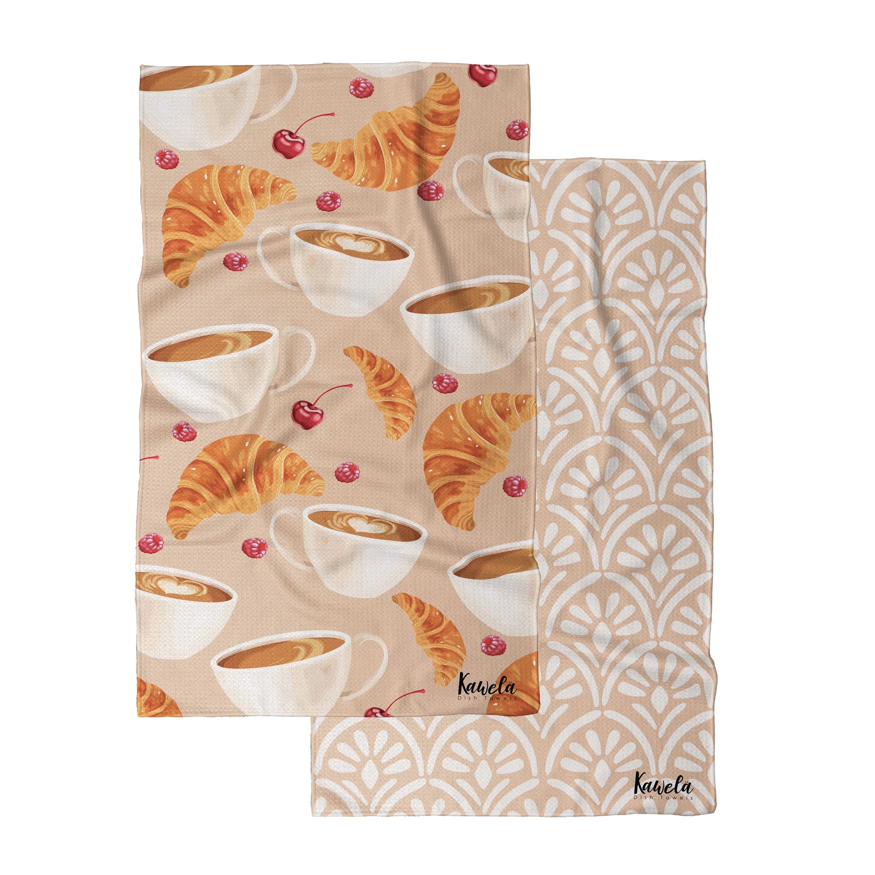 Linges à Vaisselle en microfibre - Marseille - Kawelä - Paquet de 2